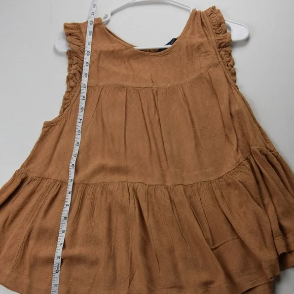 American Eagle Short Sleeve Peasant Top - Picture 5 of 5